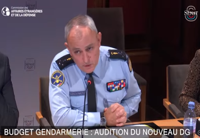 « La possibilité d’un conflit armé doit être sérieusement envisagée », selon le patron de la gendarmerie