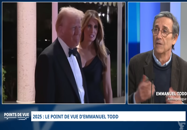 «Le job de Trump va être de gérer la défaite américaine face aux Russes», cingle Emmanuel Todd