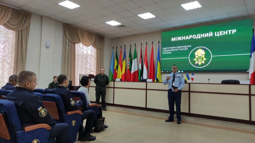 Projet de coopération entre la Gendarmerie nationale française et la Garde nationale ukrainienne