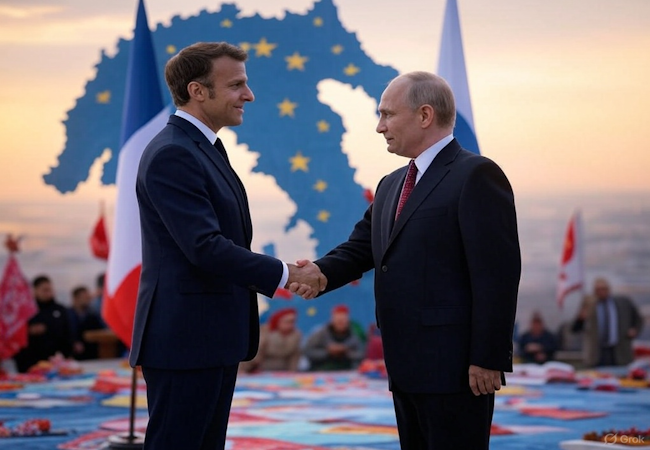 Russie-France : levons le rideau sur une nouvelle ère économique et non sur la guerre !