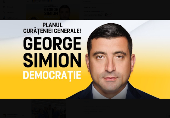 George Simion crée l’événement : un geste symbolique et politique