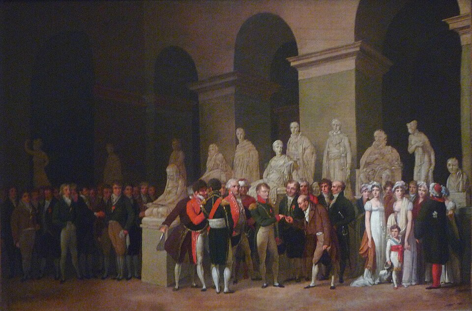 Napoléon_remet_la_Légion_dHonneur_à_Pierre_Cartellier_1808 - MultiPol 360 La Légion d’Honneur : origine et dépréciation d’une distinction prestigieuse