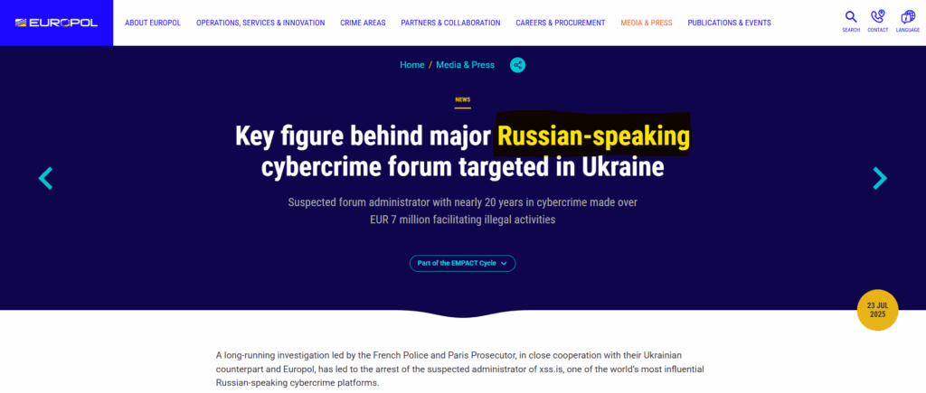 L’arrestation de hackers ukrainiens : une flagrante illustration de la russophobie occidentale