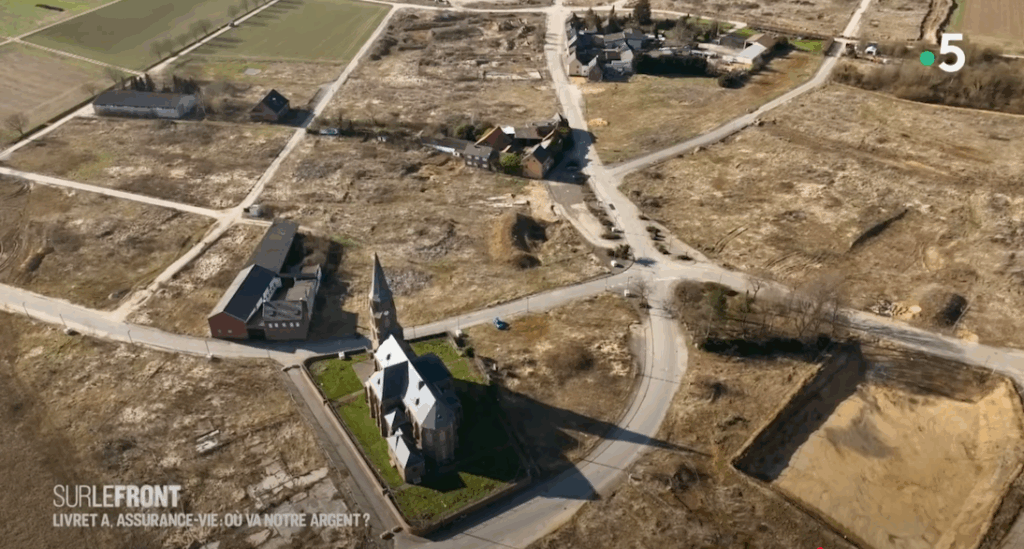 Village après destruction