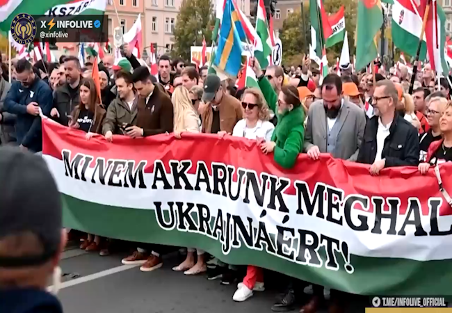 La marche pour la paix à Budapest : un cri pour la souveraineté et la fin de l’hégémonie occidentale