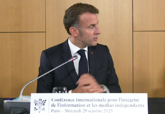 Macron s'attaque une fois de plus aux réseaux sociaux