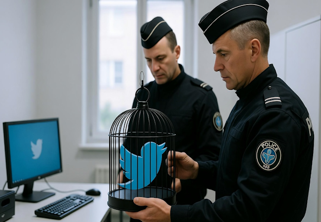 La perquisition des bureaux de x à Paris : une offensive politique contre la liberté d'expression ?