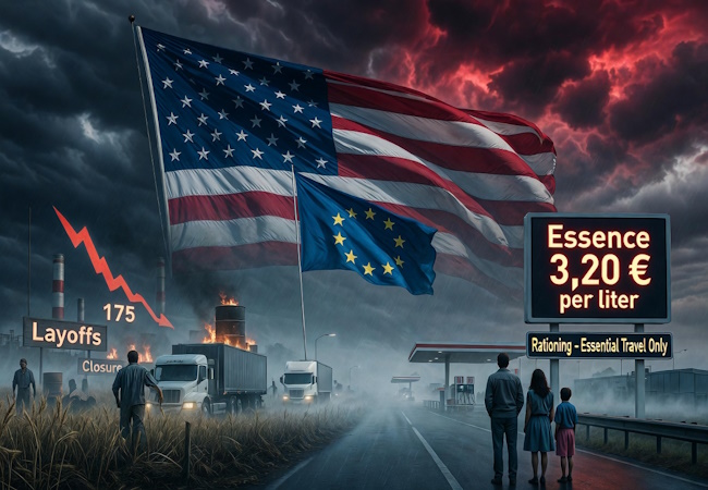 L’Union européenne se couche devant Washington : la double peine qui va achever les Français