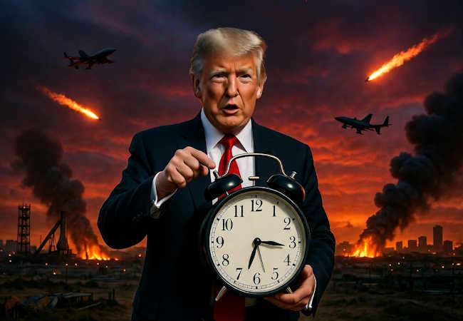 Israël frappe Téhéran et les infrastructures iraniennes, l’Iran riposte tandis que l’ultimatum de Trump expire ce soir