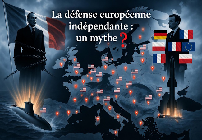 La « défense européenne indépendante » : un mythe entretenu par les bases américaines et la dilution de la souveraineté française