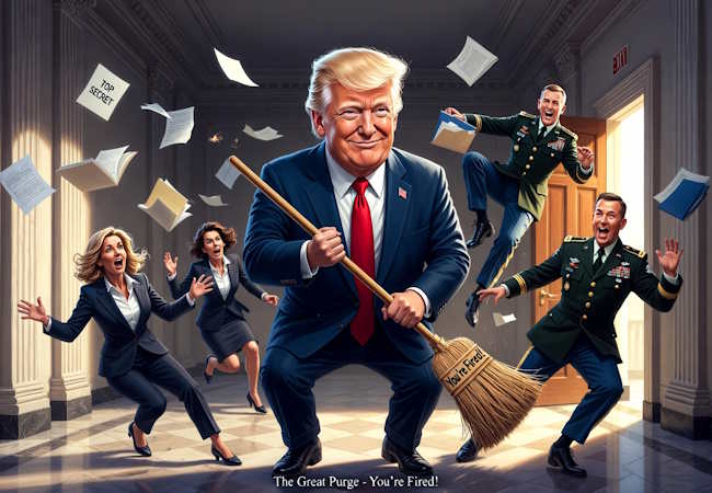 Purges à Washington : Trump limoge Pam Bondi et trois généraux