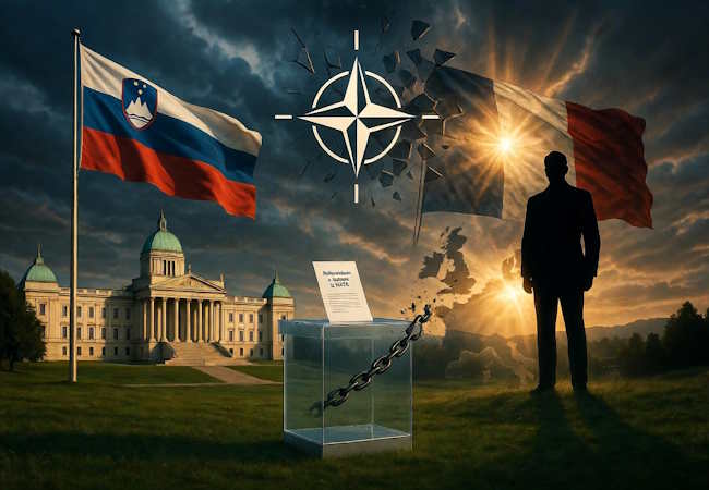 Slovénie : le nouveau président de l’Assemblée nationale annonce un référendum sur la sortie de l’OTAN