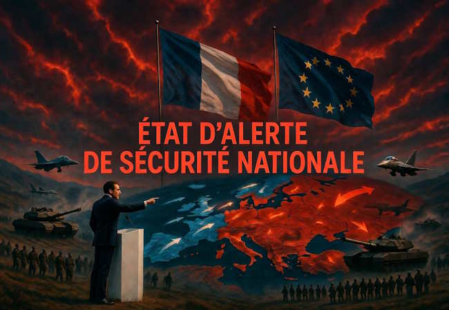 Vers un « état d’alerte de sécurité nationale » : le bellicisme assumé de Macron et de l’UE face à la Russie