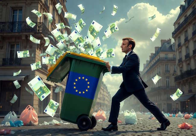 1,5 milliard d’euros ponctionnés par Bruxelles : l’Union européenne qui nous taxe même sur nos déchets
